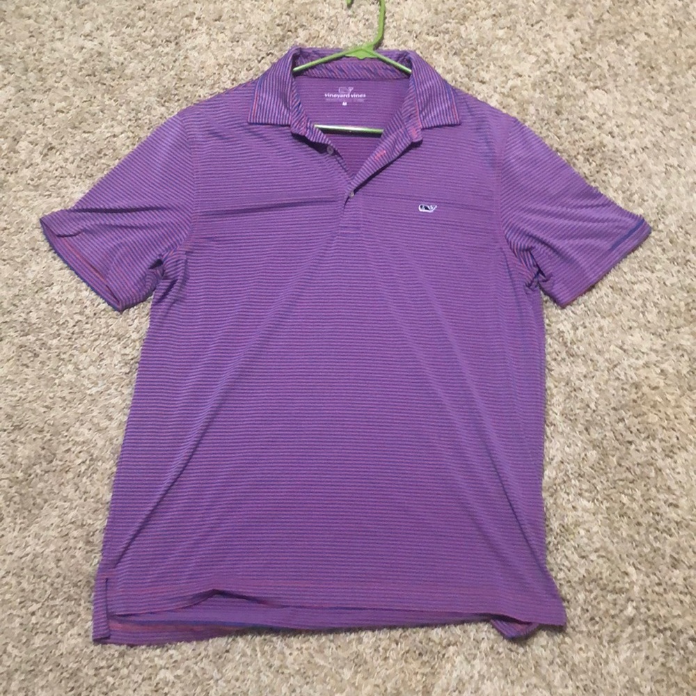 Pink/Blue | Adult M | Vineyard Vines Golf Polo